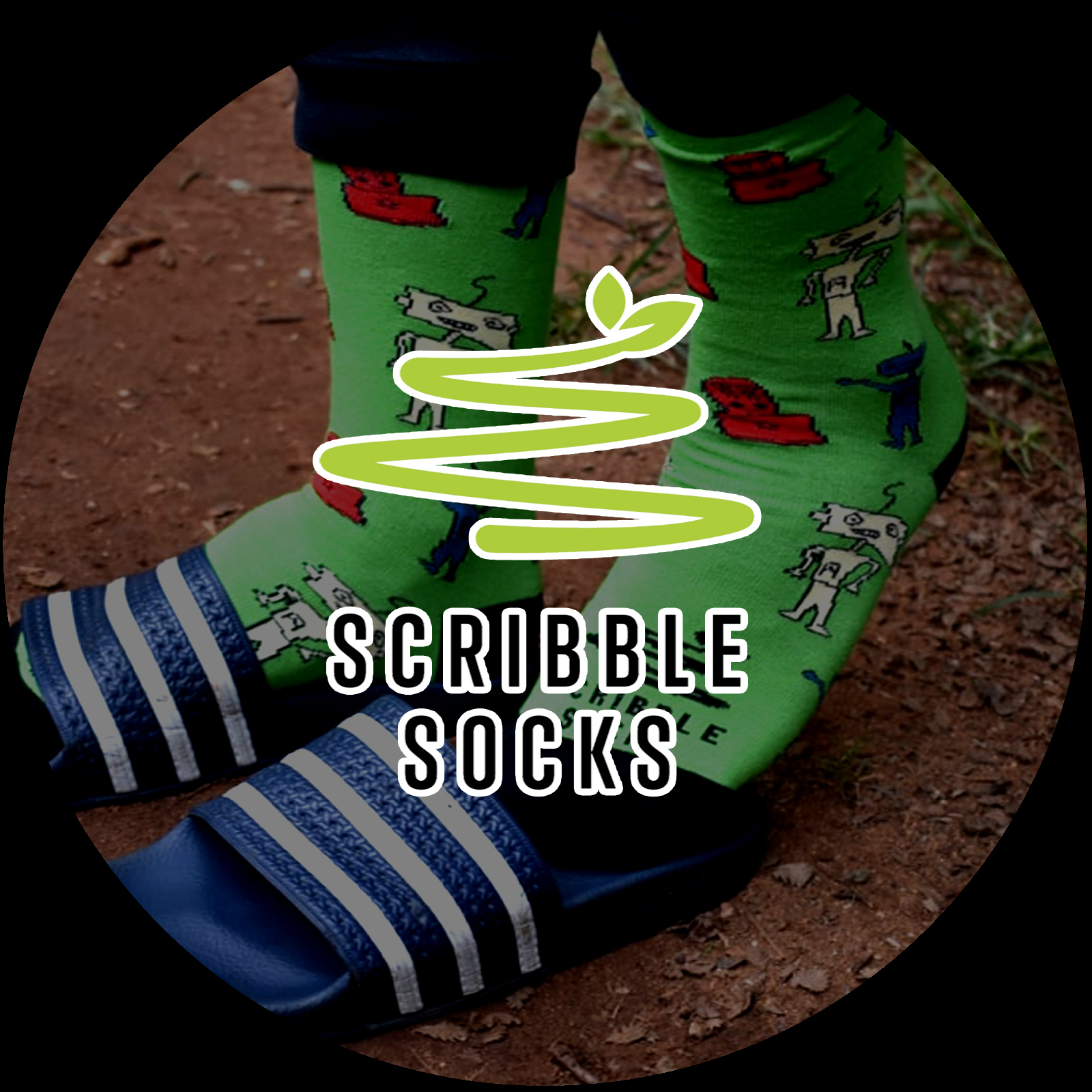 Scribble Socks