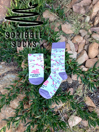 Scribble Socks Real 1
