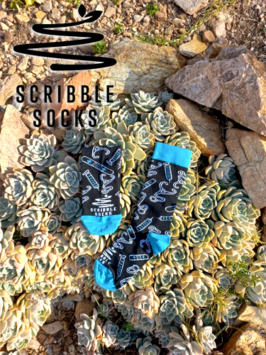 Scribble Socks Real 7
